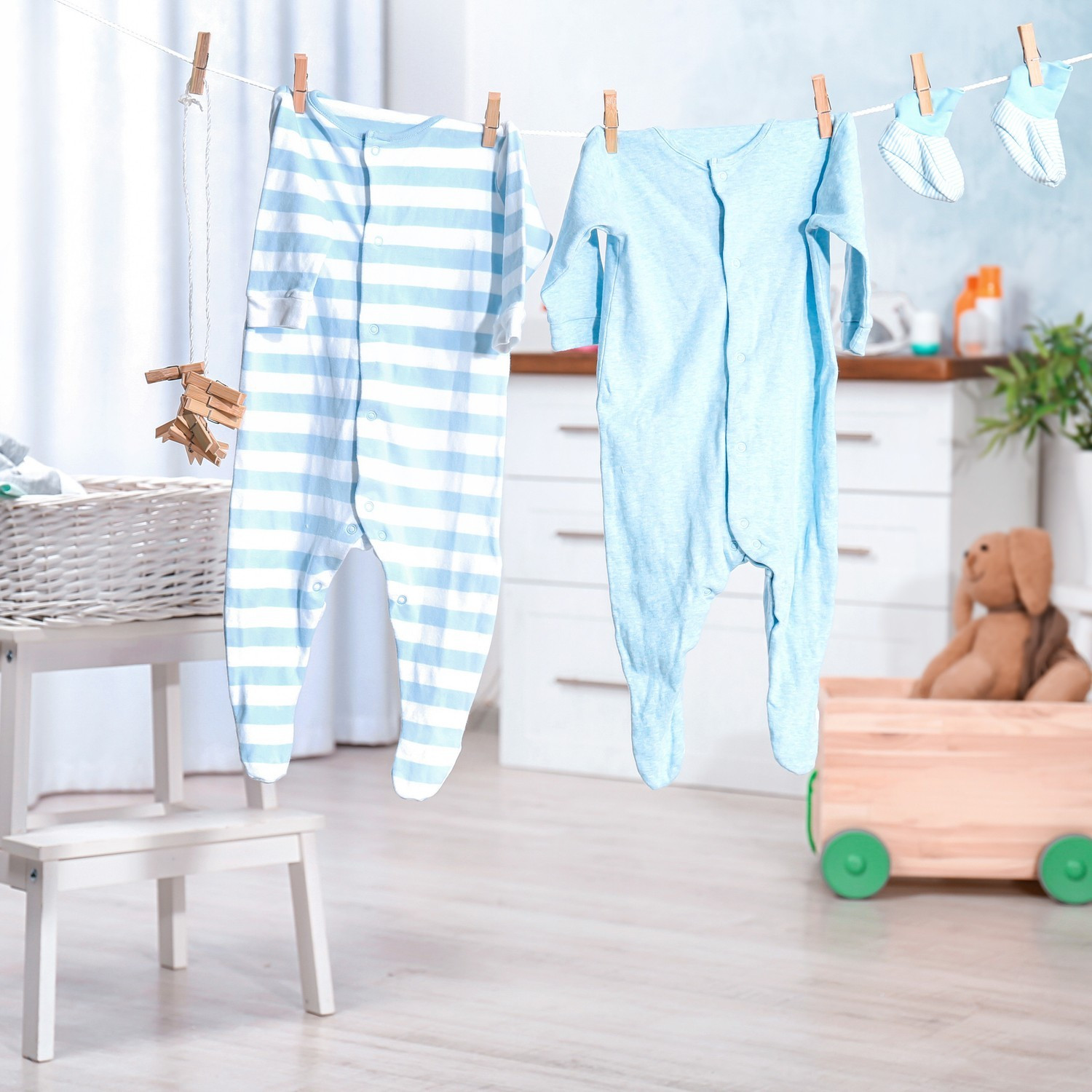 Corde à linge extensible 26 m