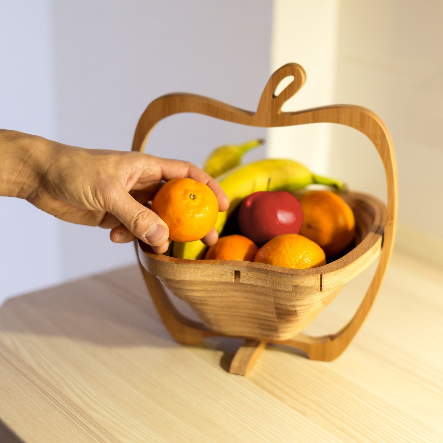 Obstkorb Bambus