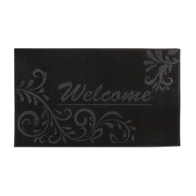 Rubbermat "Welkom"