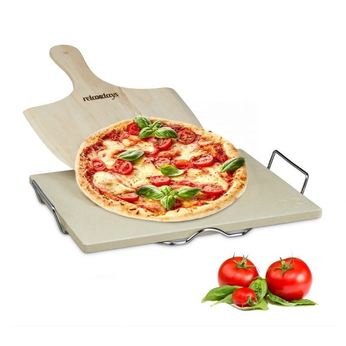 Pizzasteen 1,5 cm in set