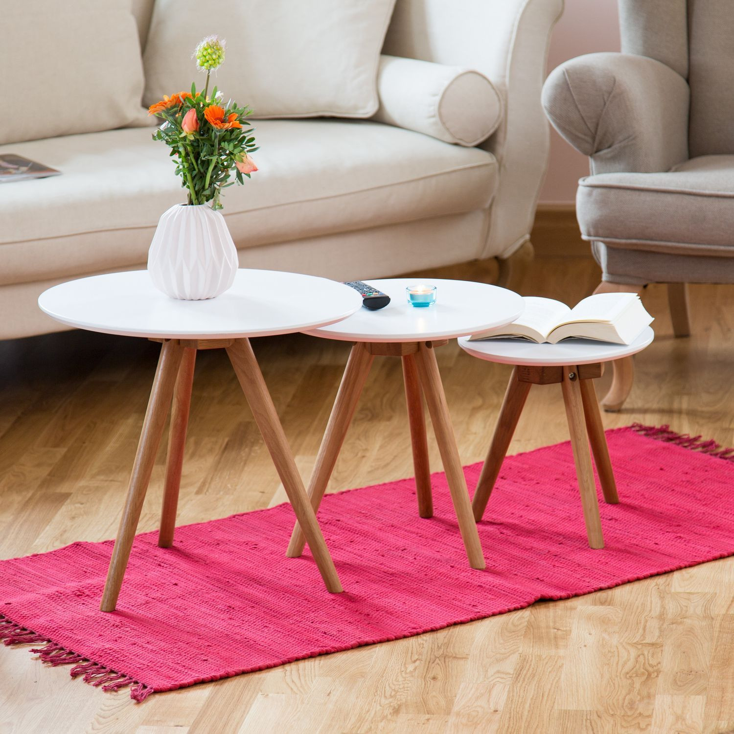 Mesa lateral em conjunto