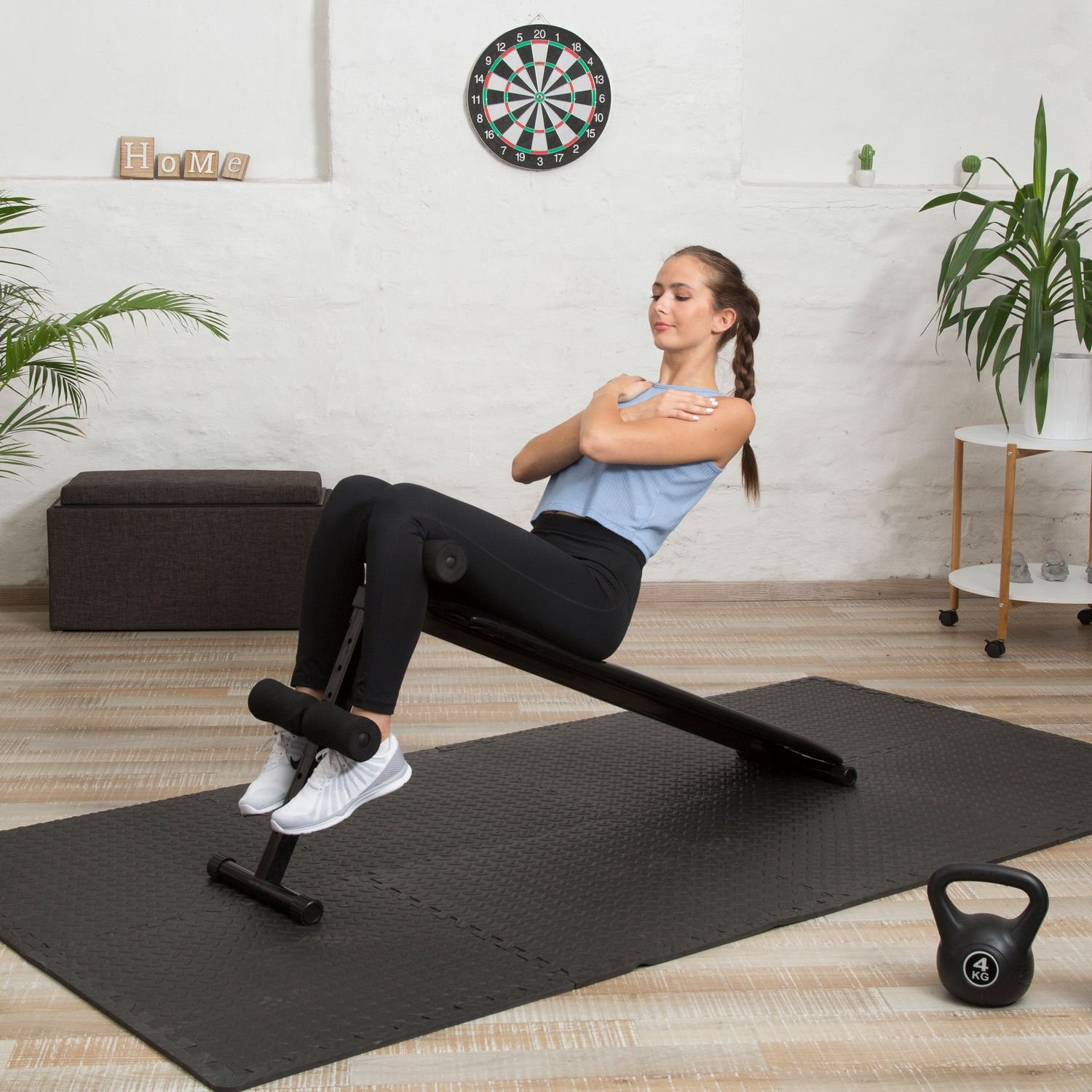 Bauchtrainer-Trainingsbank