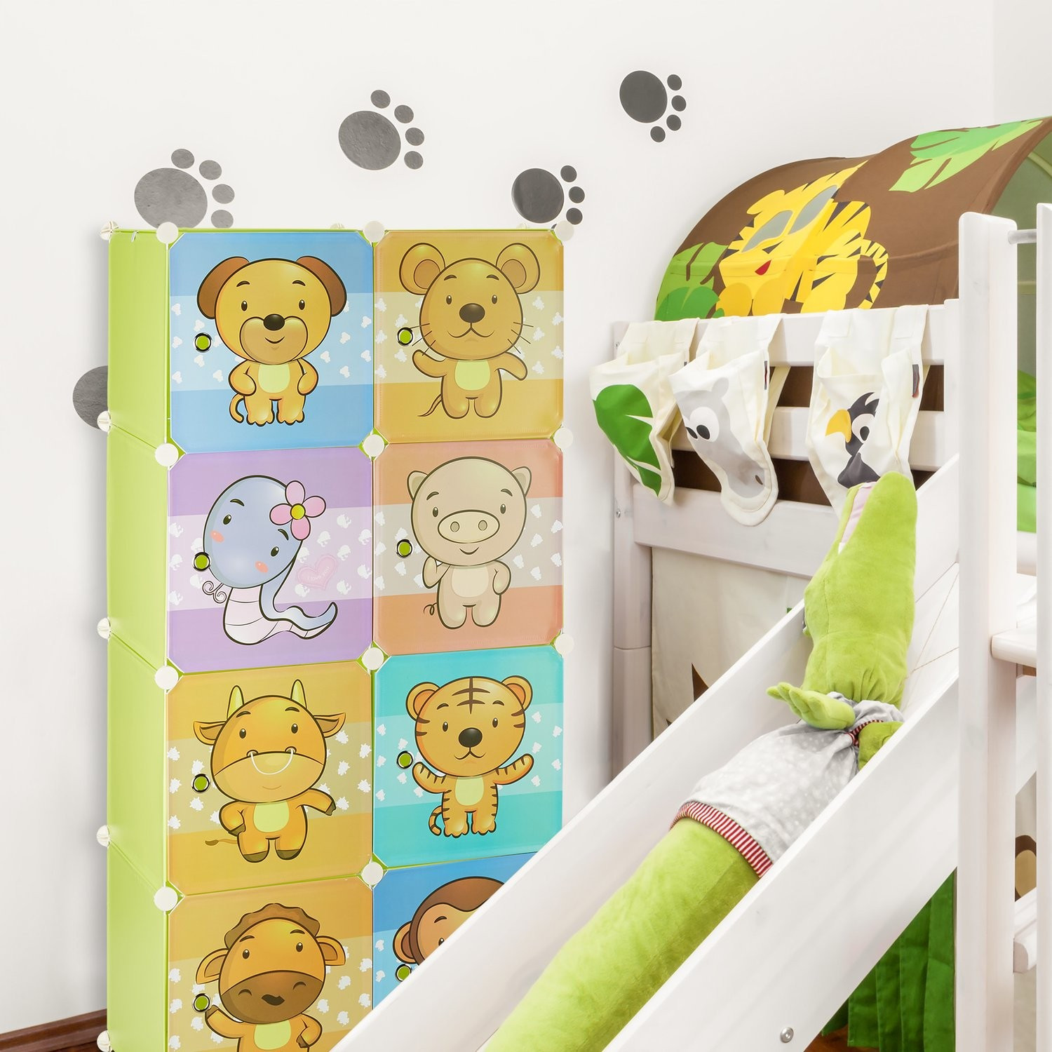 Insteeksysteem voor kinderplank