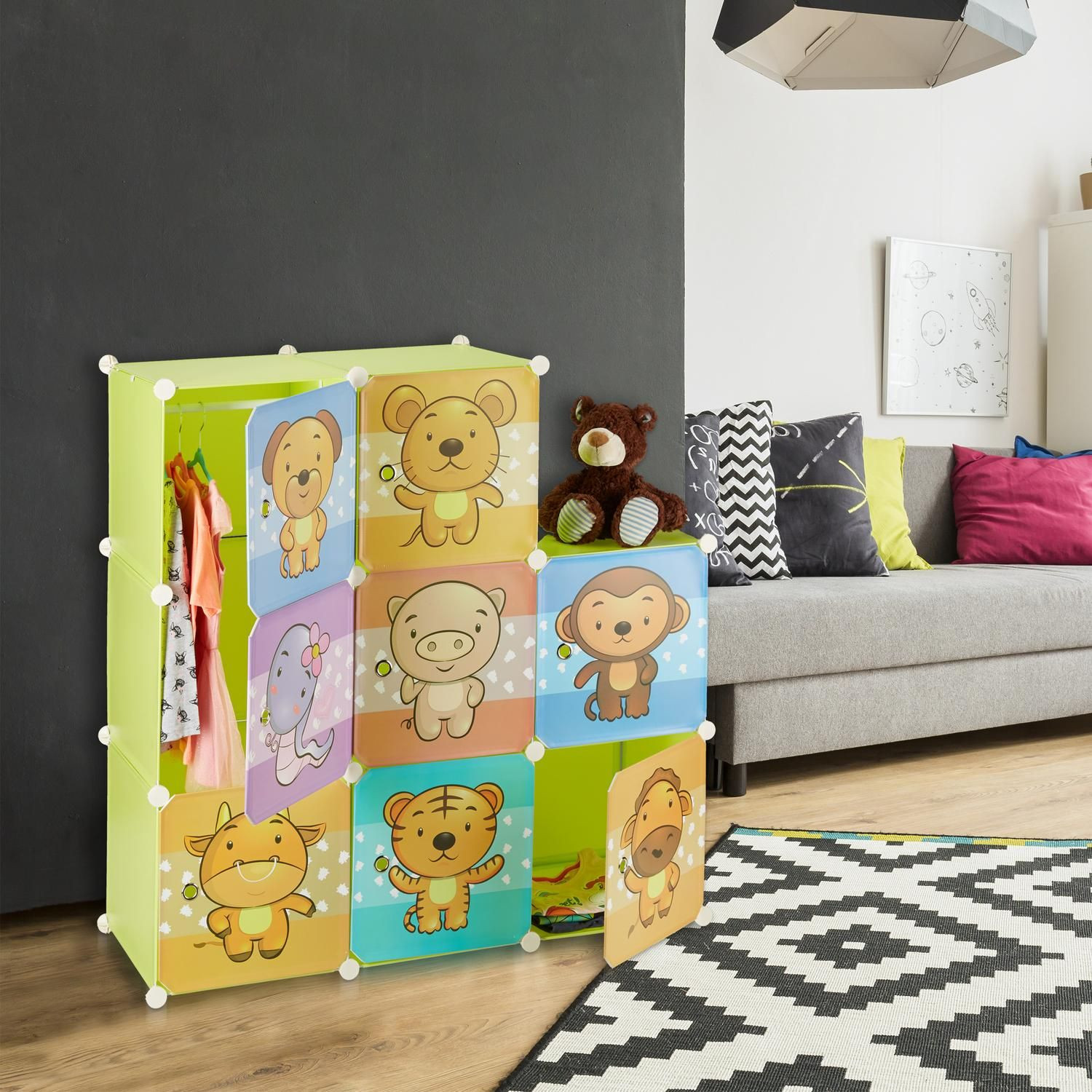 Insteeksysteem voor kinderplank