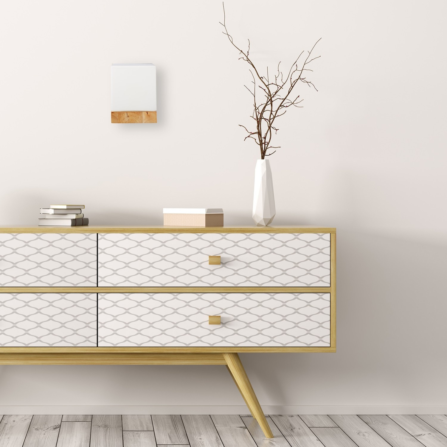 Applique murale cube