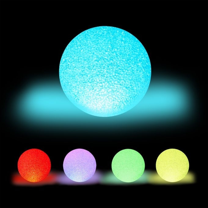 LED-Kugelleuchte mit Farbwechsel