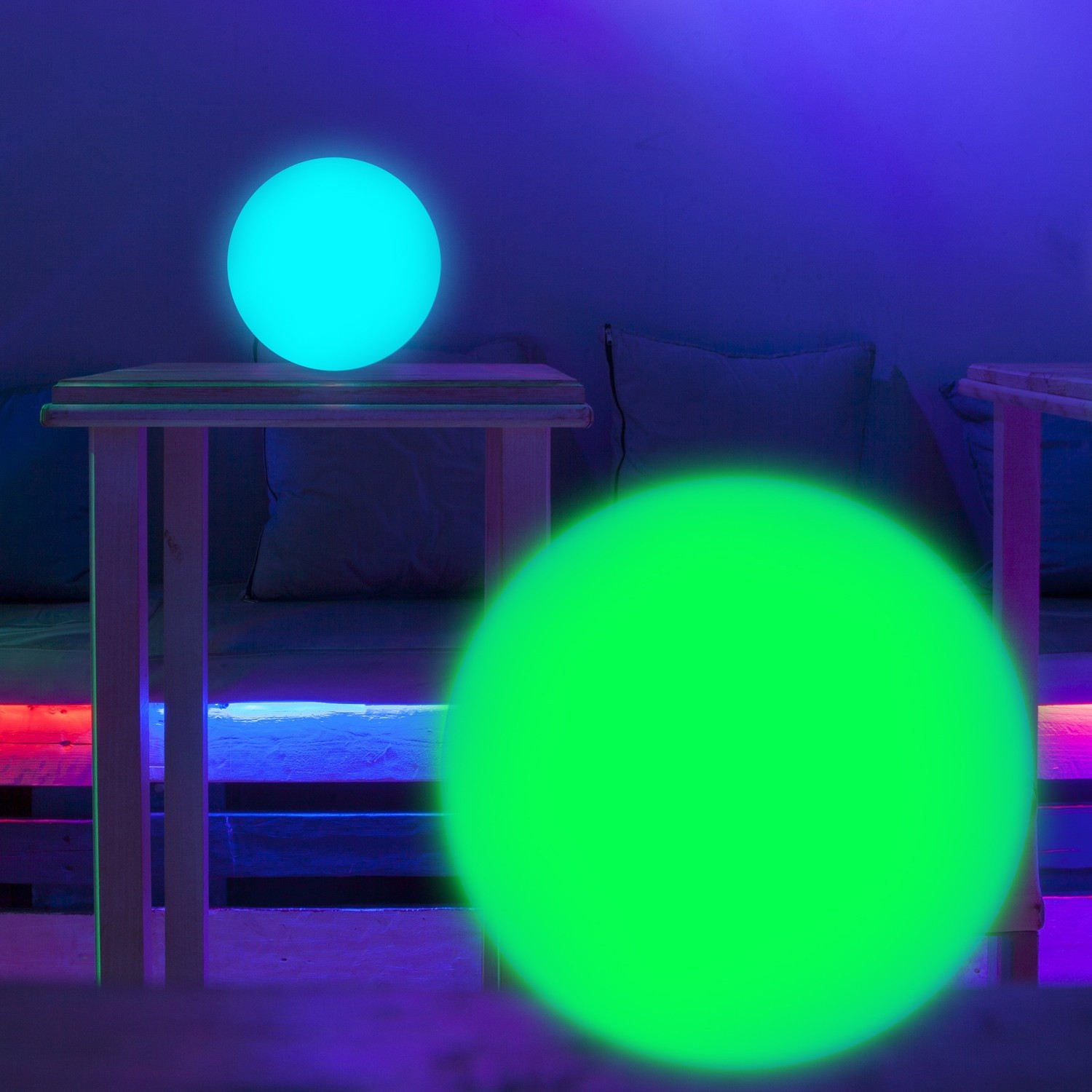 Sfere LED - set da 3