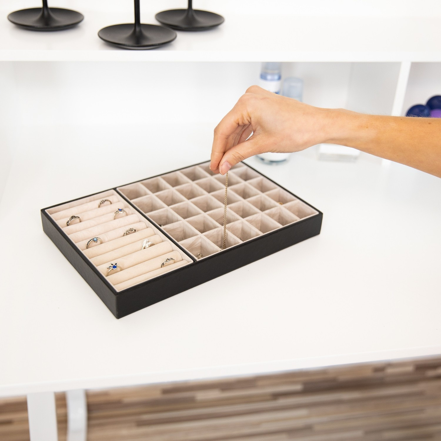 Plateau à bijoux pour dames