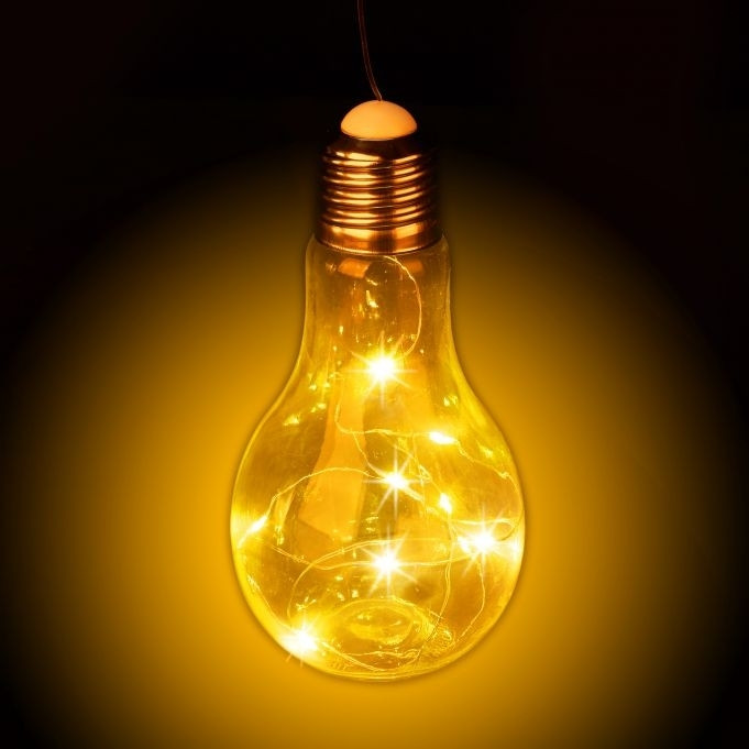 Hanging LED lamp for decorative use