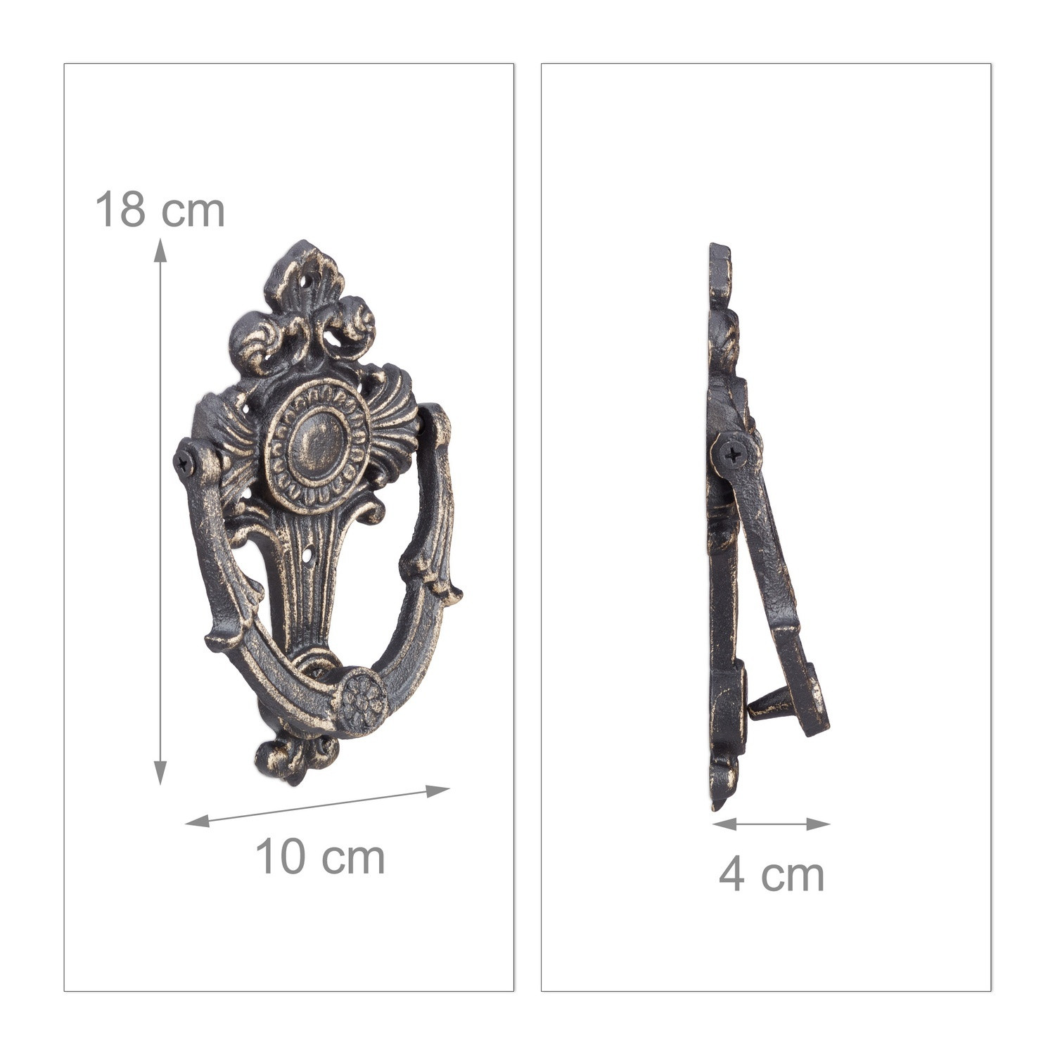 Aldaba de puerta antigua