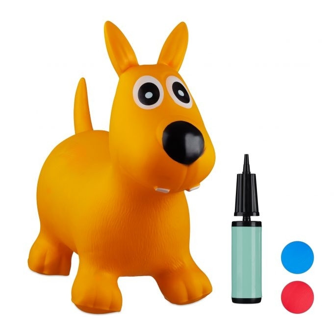Perro saltando