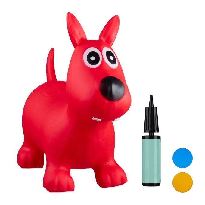 Hüpfender Tierhund