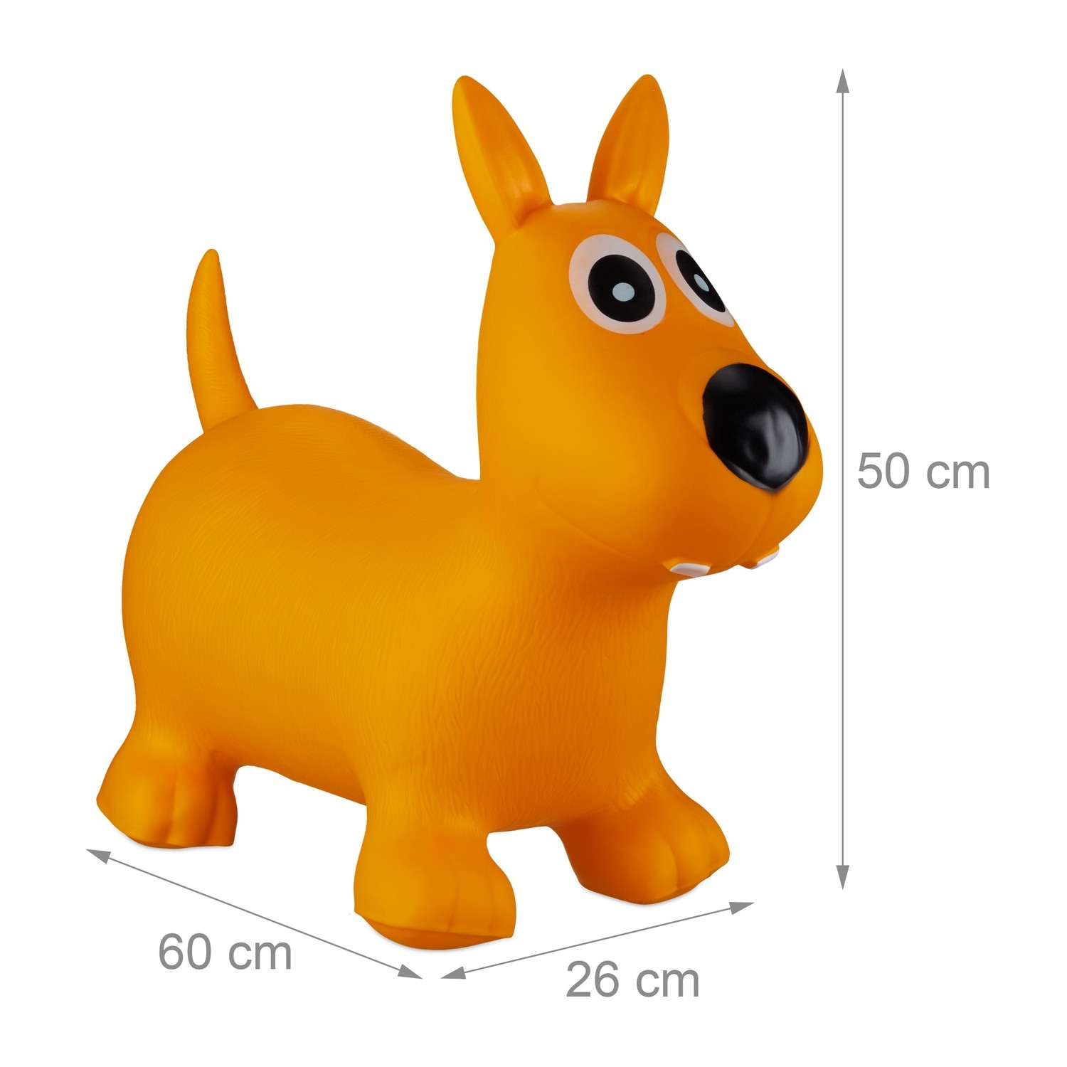 Hüpfender Tierhund