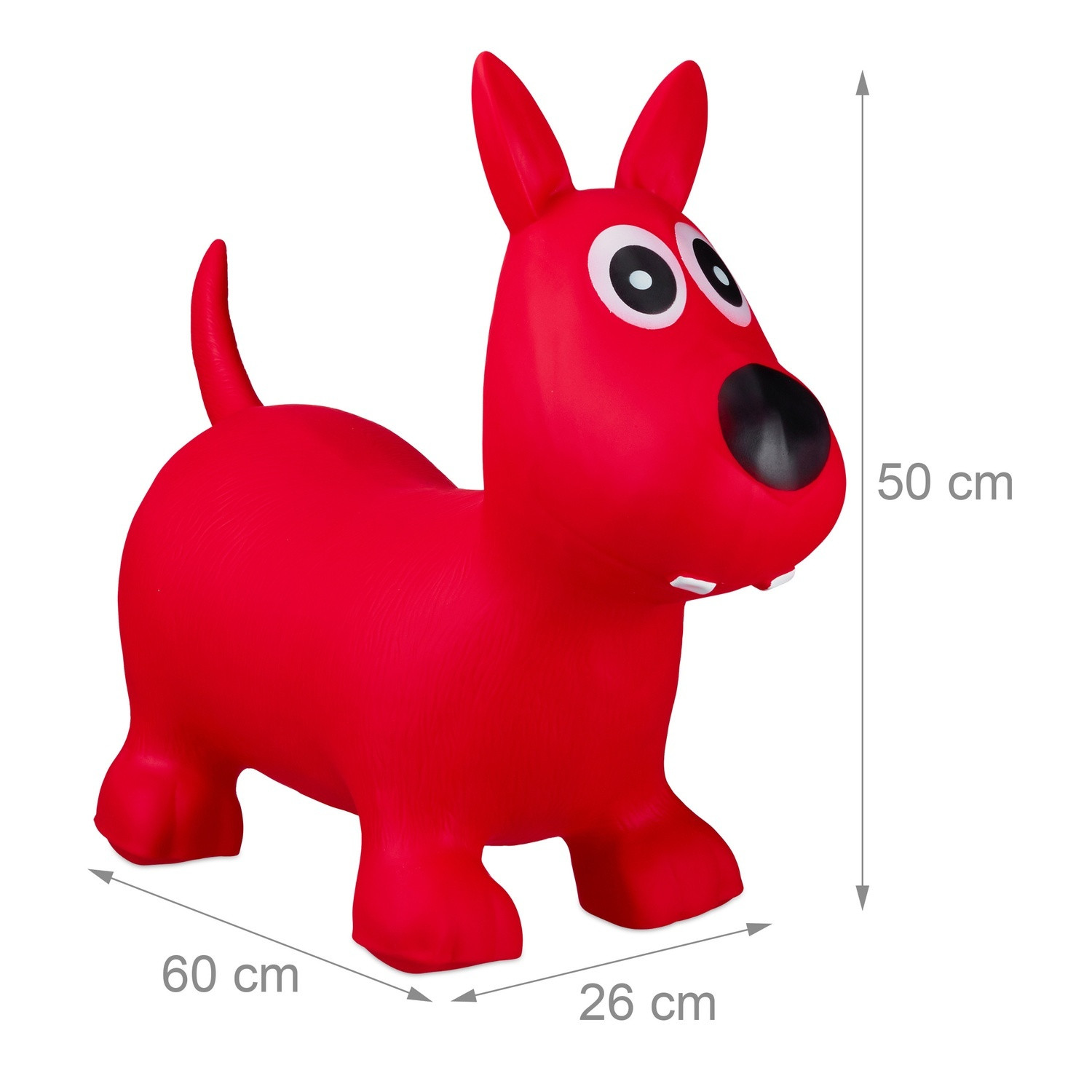 Hüpfender Tierhund
