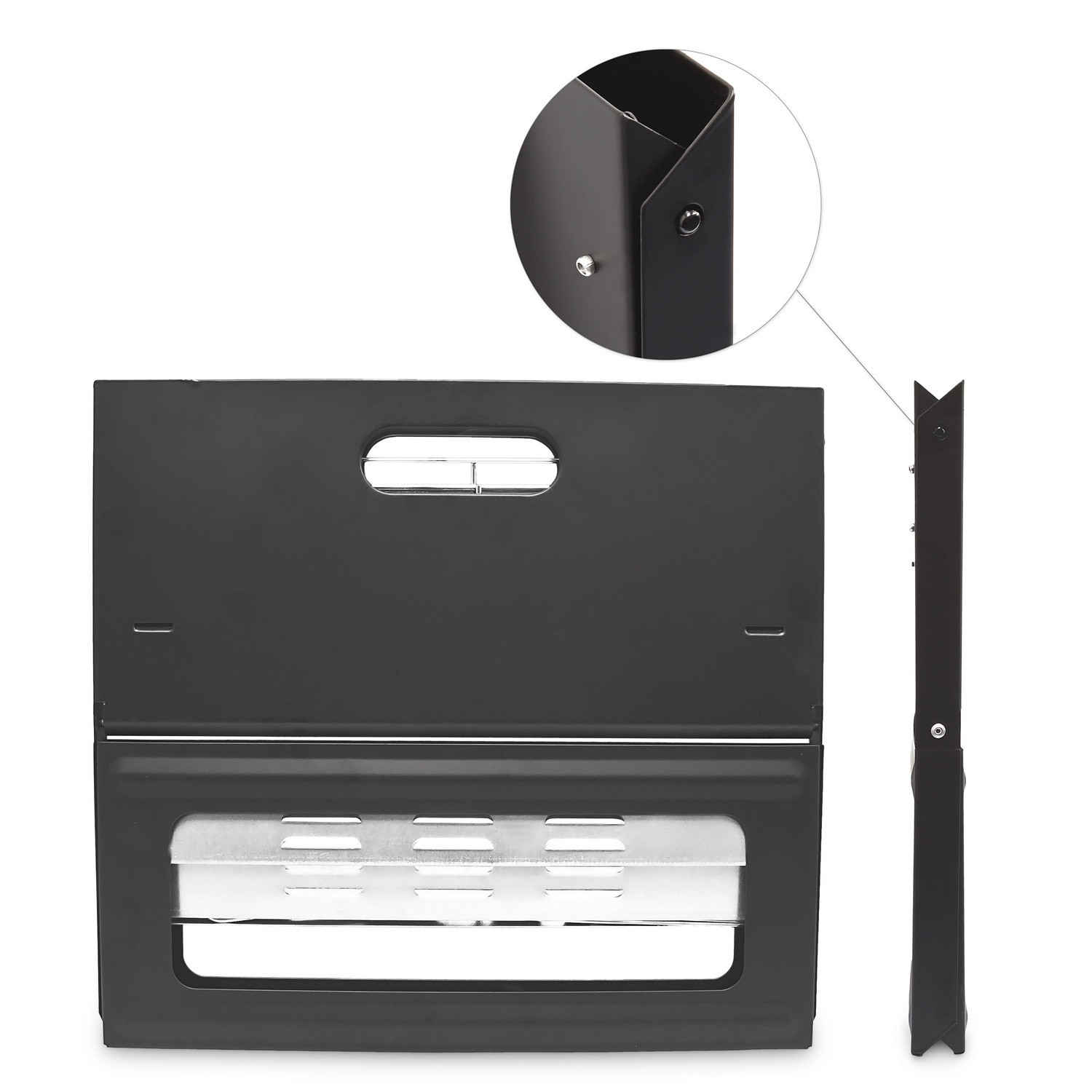 Folding grill portable