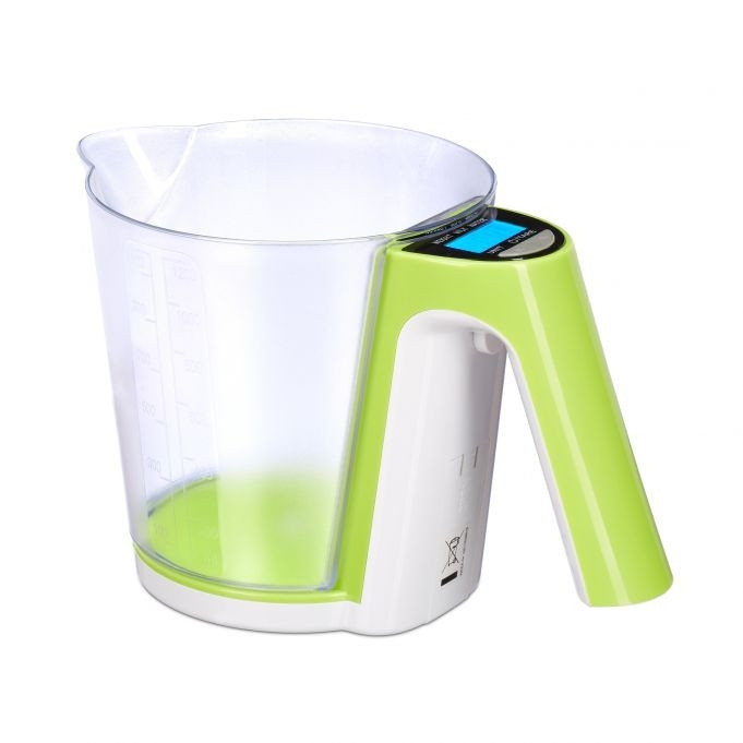 Messbecher mit digitaler Küchenwaage