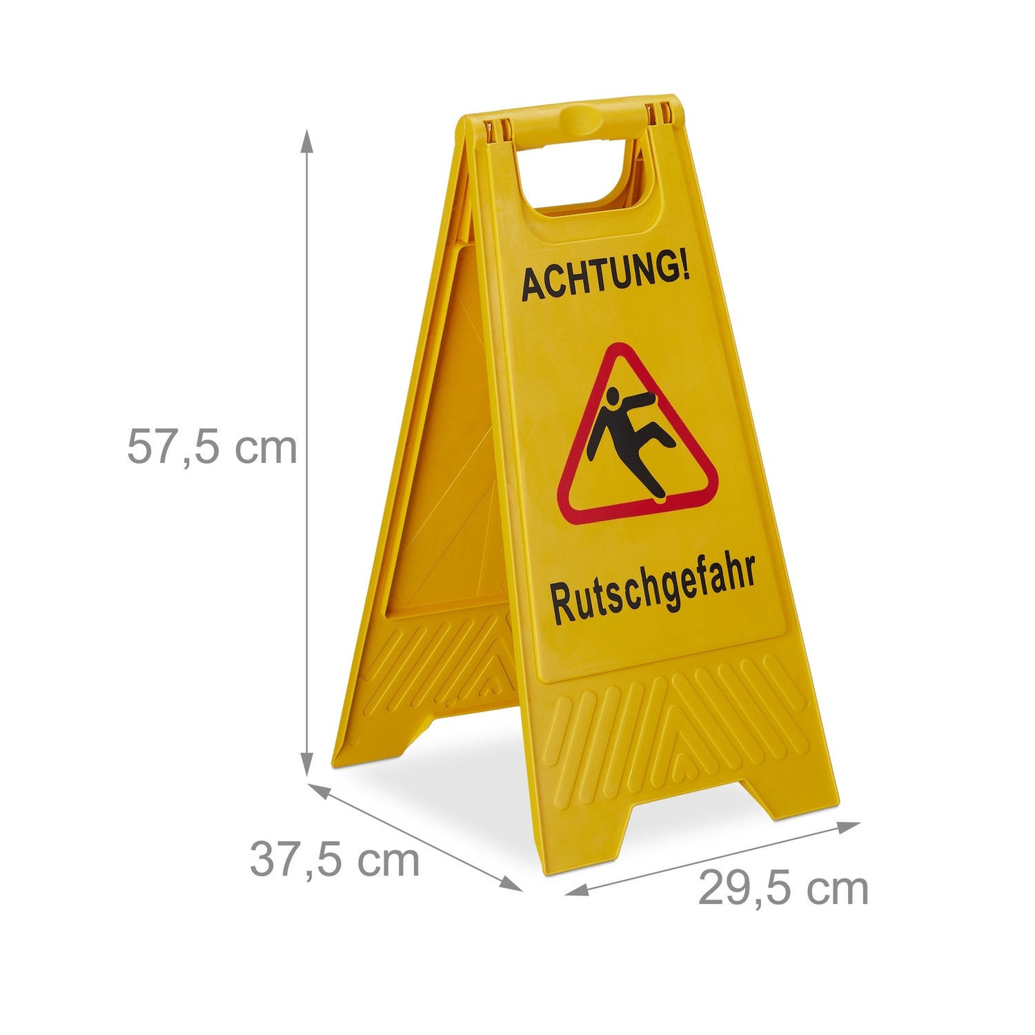 Placa de aviso Piso molhado