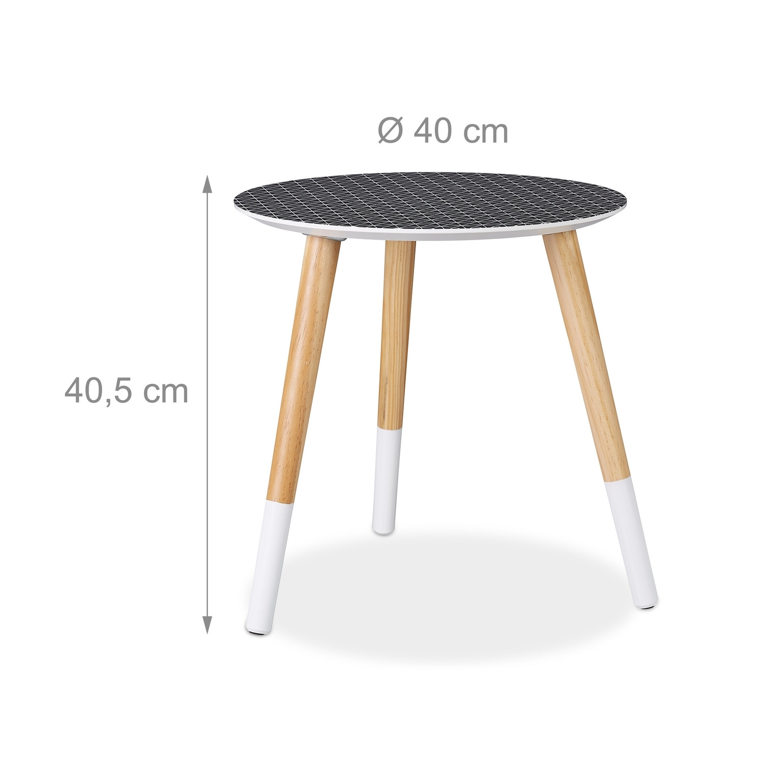 Table d'appoint d'environ 40 cm