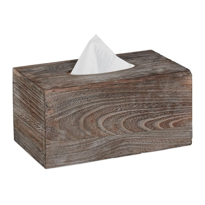 Servilletero de madera