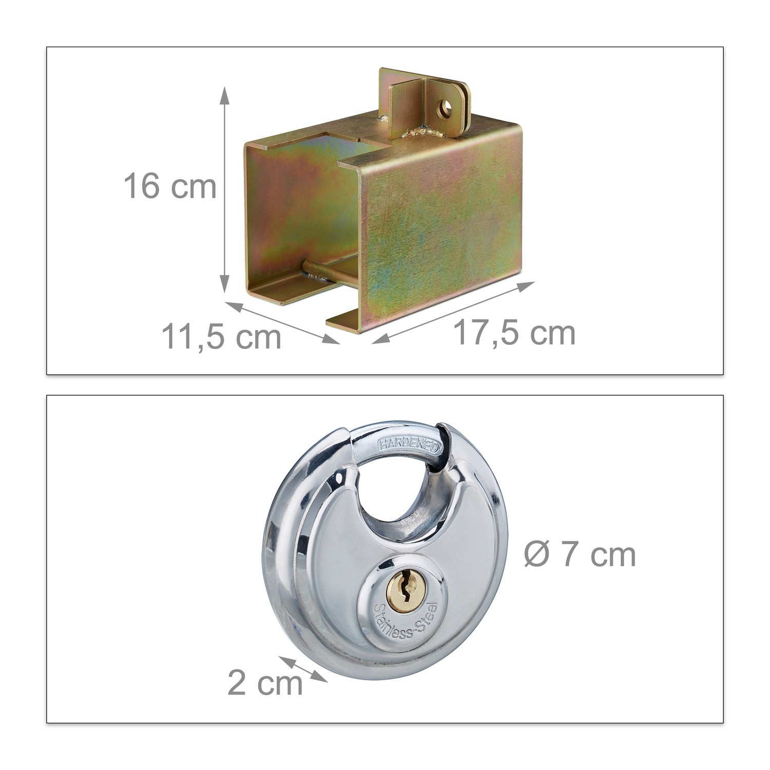 Box lock prívesok