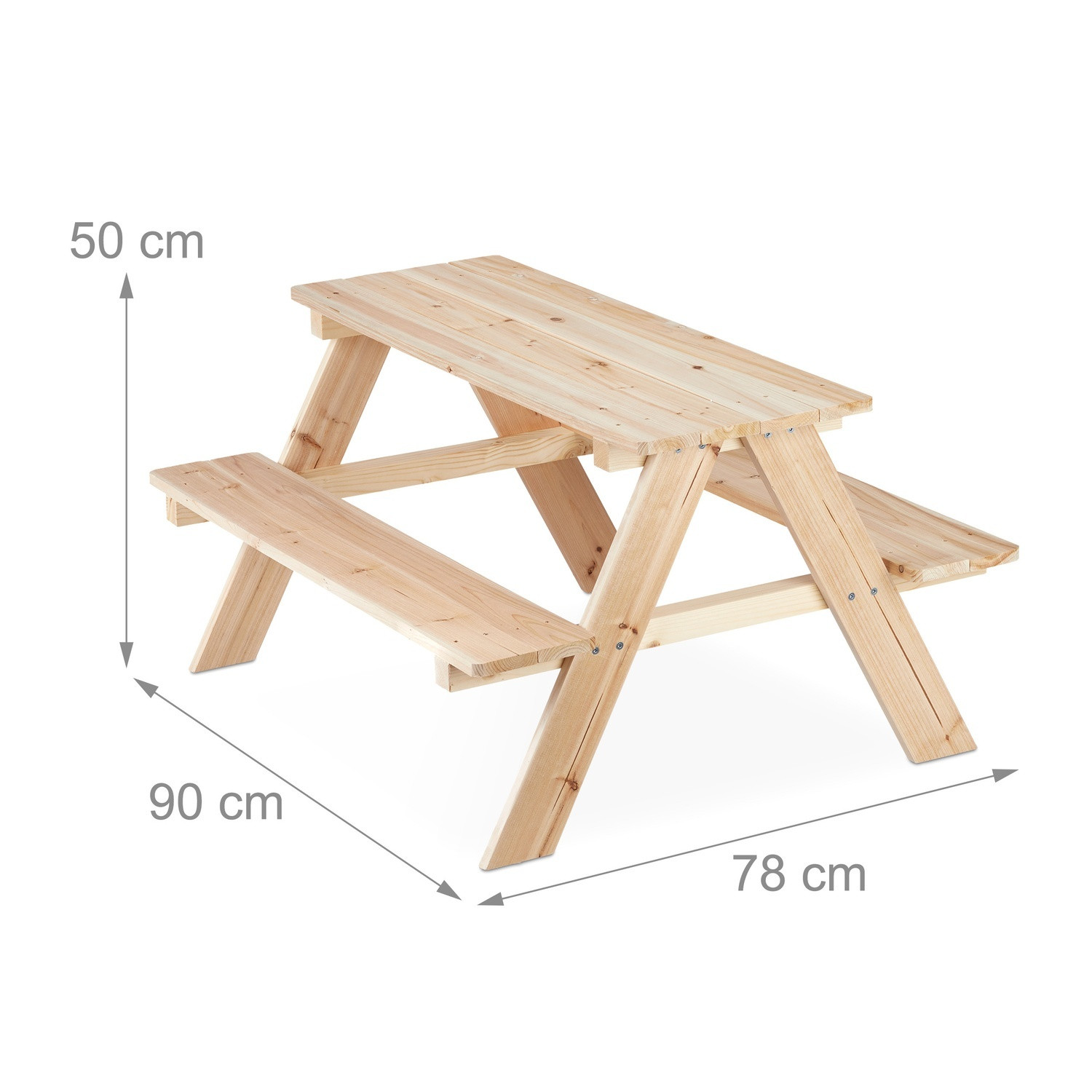 Picnic table for children