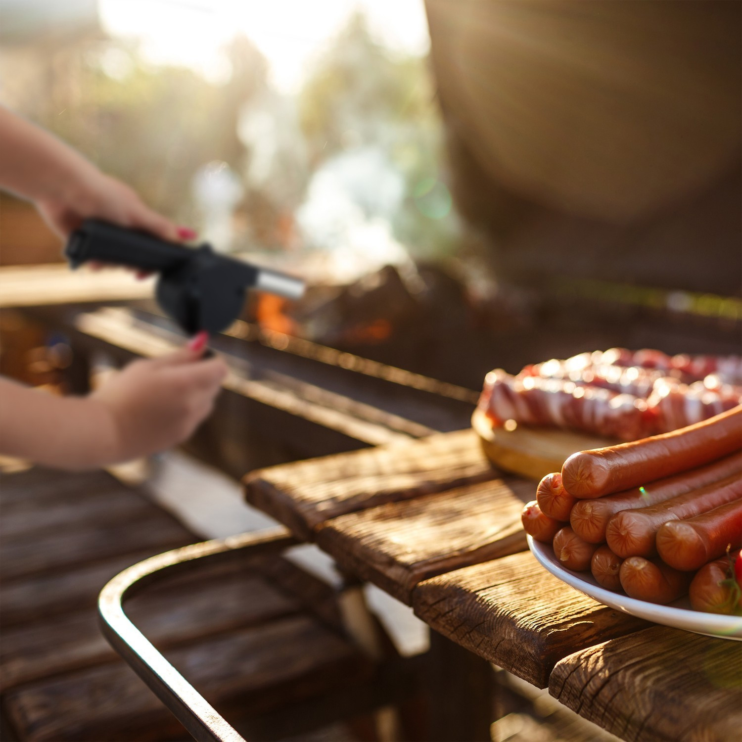 Grill Blower Handleiding Set van 2