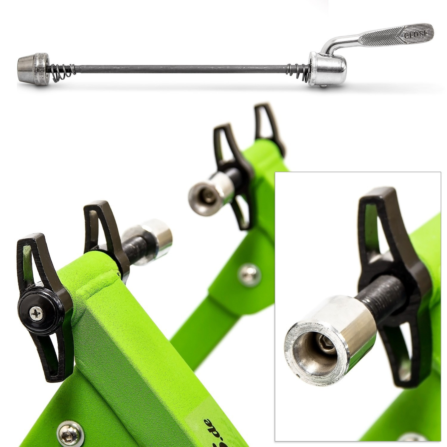 Fietstrainer met 6 versnellingen