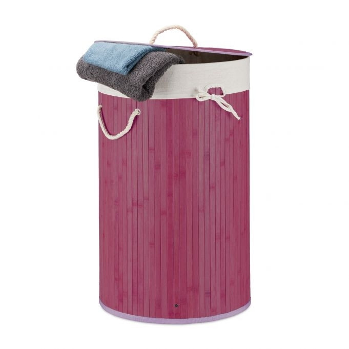 Wasmand bamboe rond