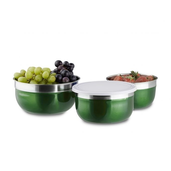Ensemble de bols avec couvercle 3 pièces