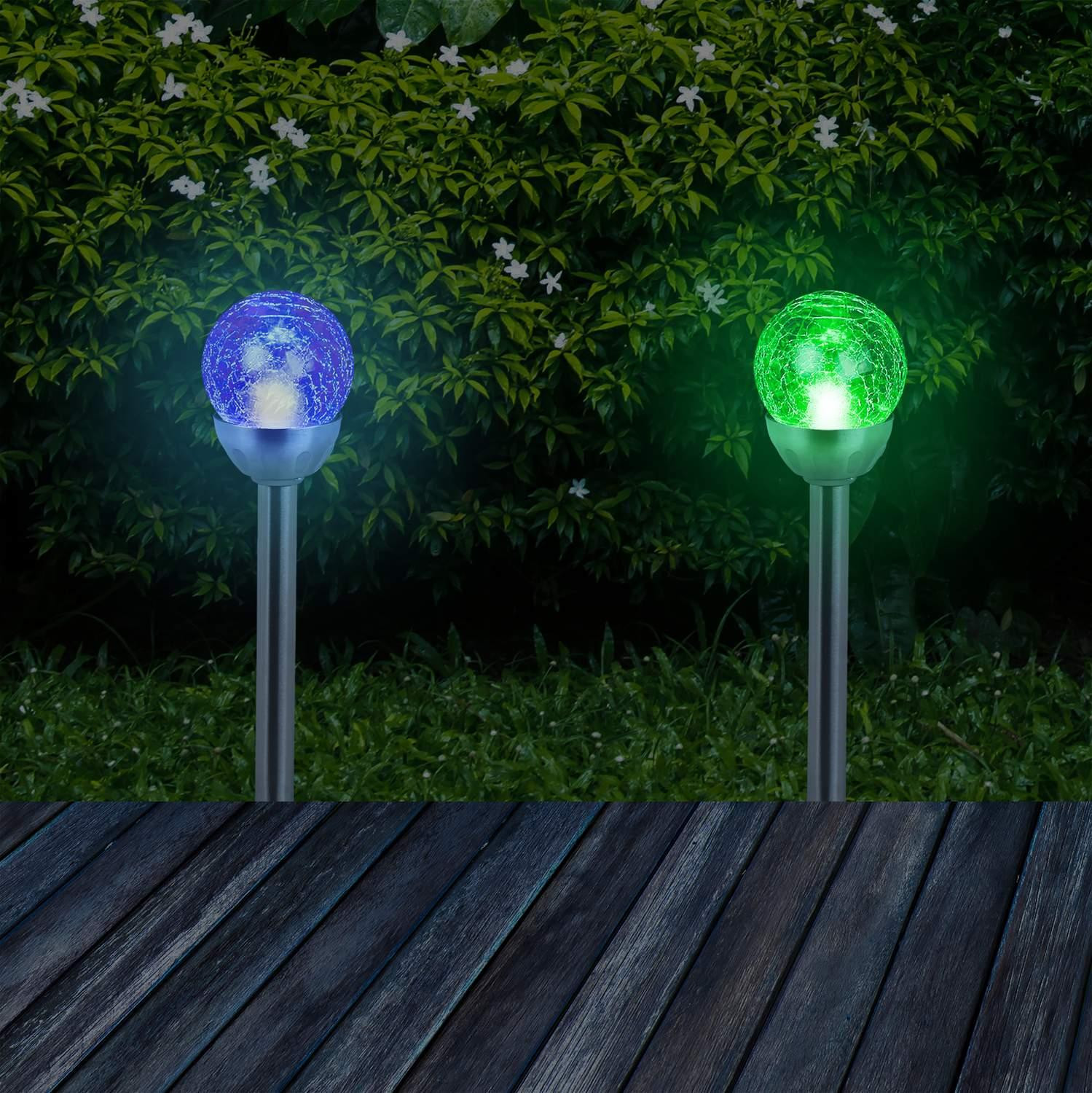 4er-Pack Solarlampen