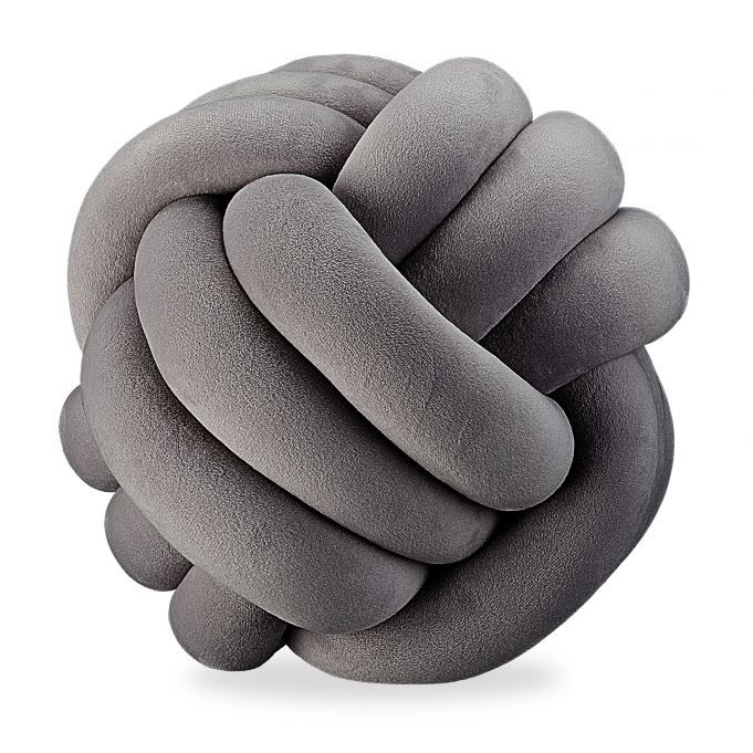 Almofada Knot cor sólida