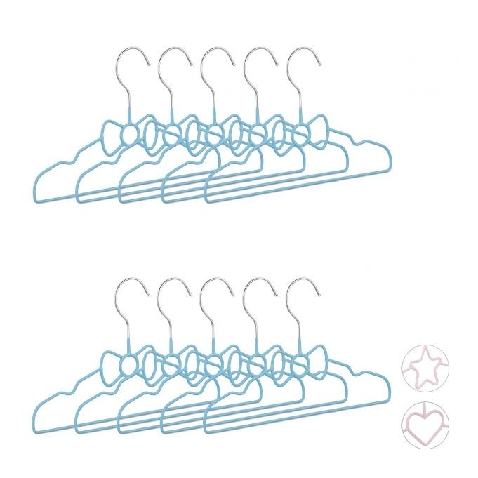 Cabides para crianças - conjunto de 10