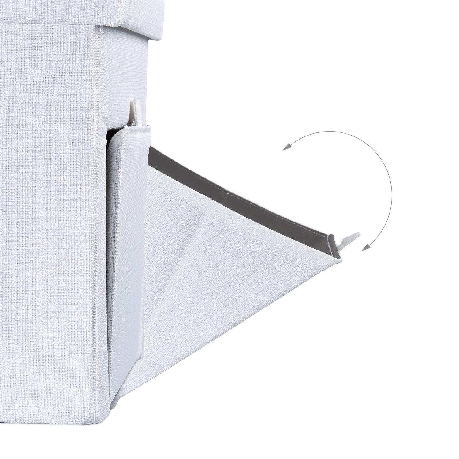 Klapphocker mit Klappe
