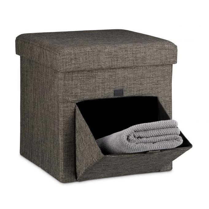 Taburete plegable con solapa
