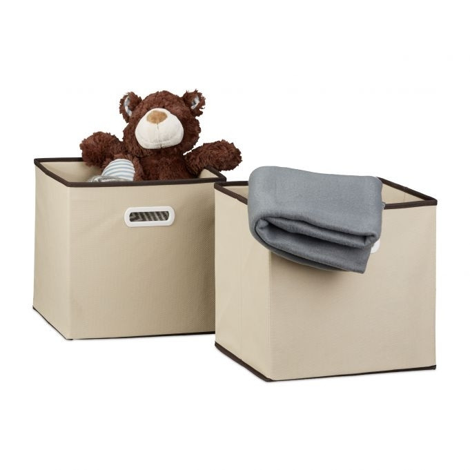 Conjunto de caixa dobrável com 2