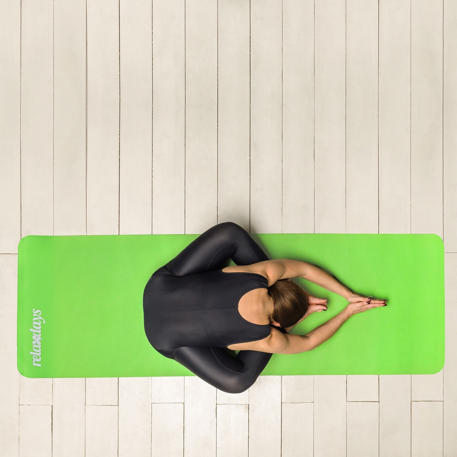 Yogamatte 1 cm dick einfarbig