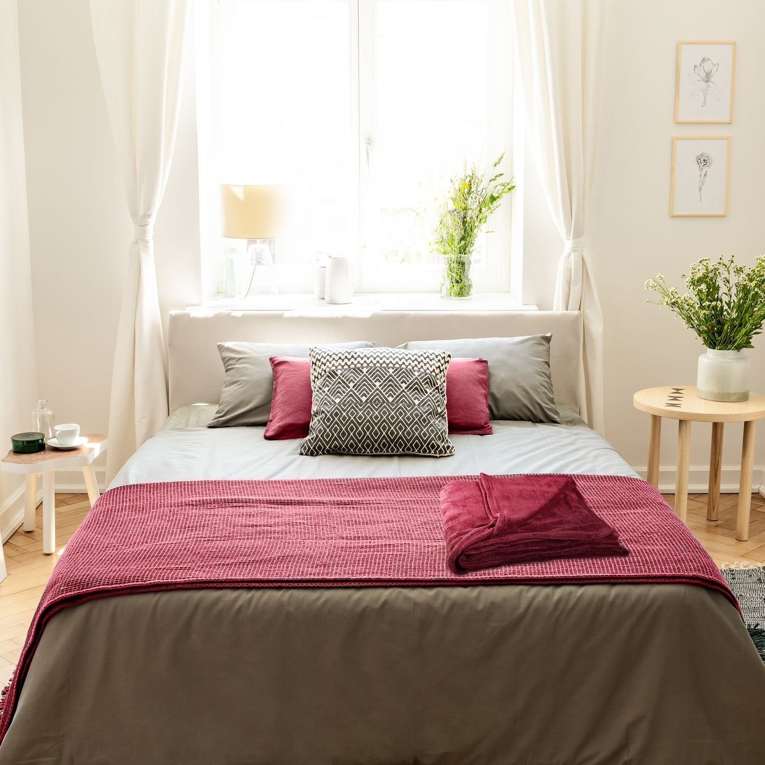Große Kuscheldecke