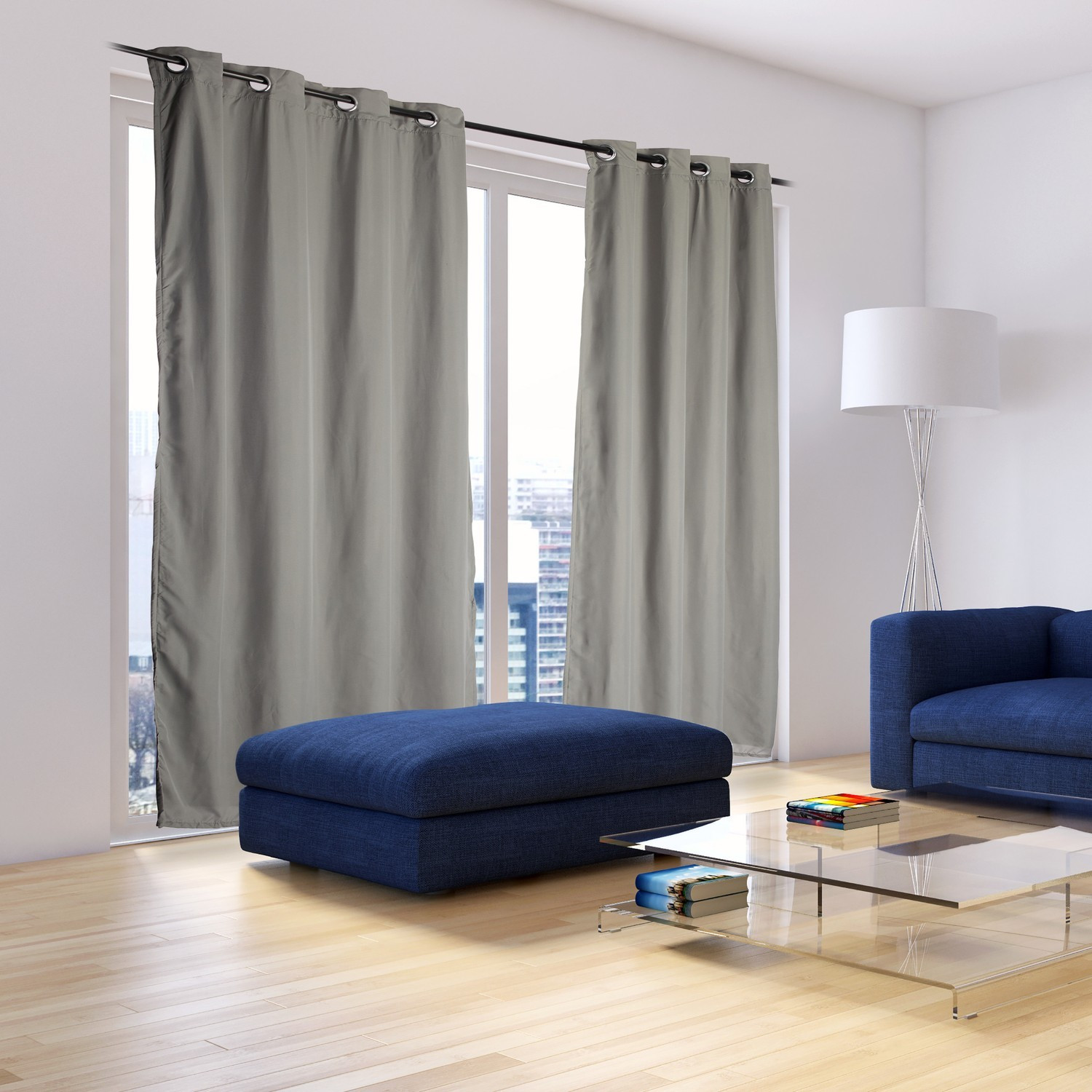Cortinas blackout - conjunto de 2