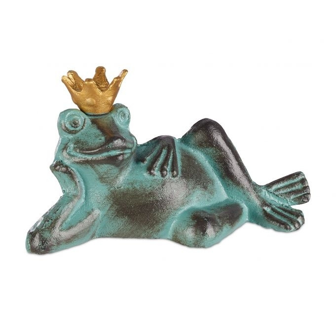 Gartenfigur Der Froschkönig