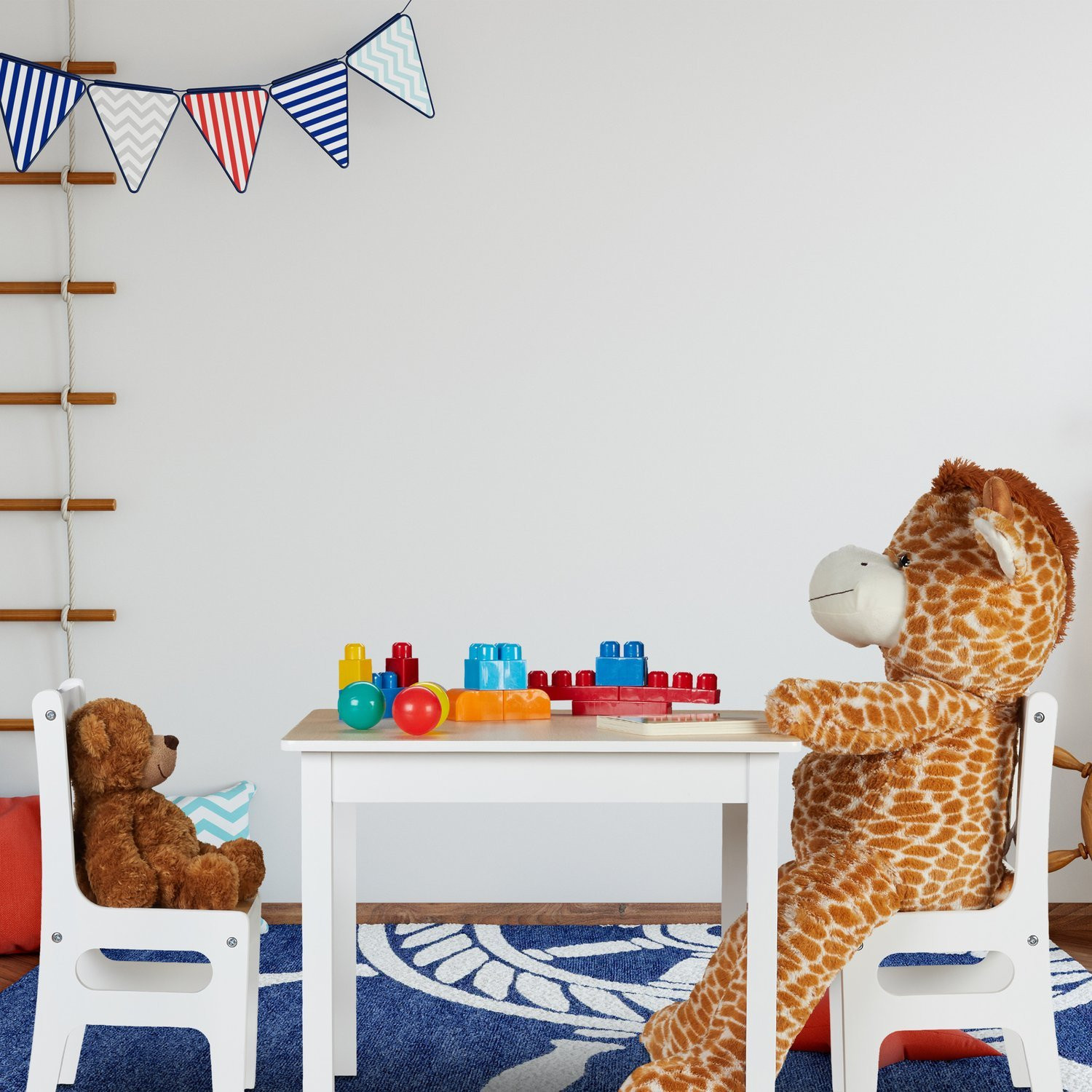 Mesa infantil com 2 cadeiras