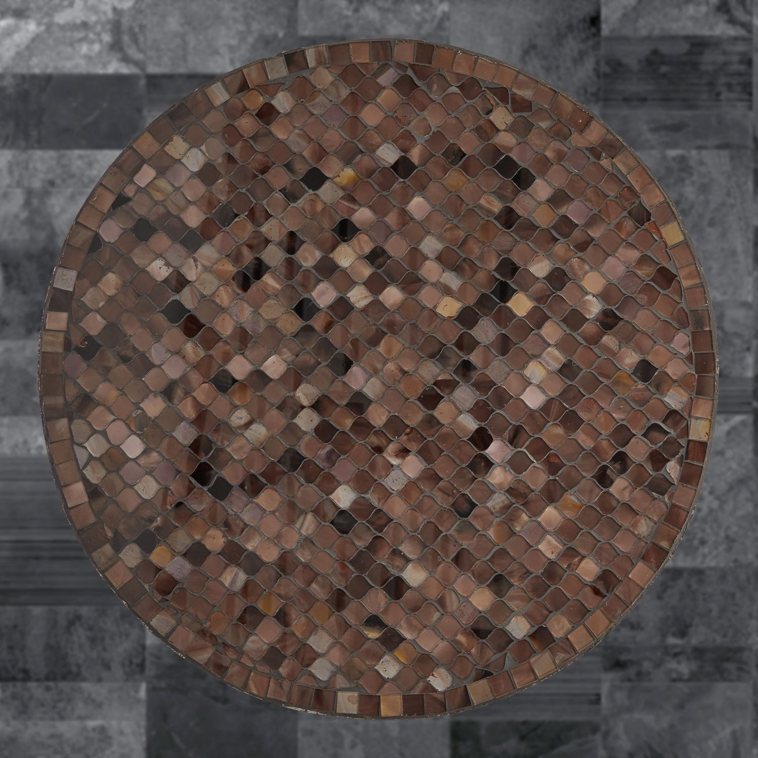 Table d'appoint en mosaïque