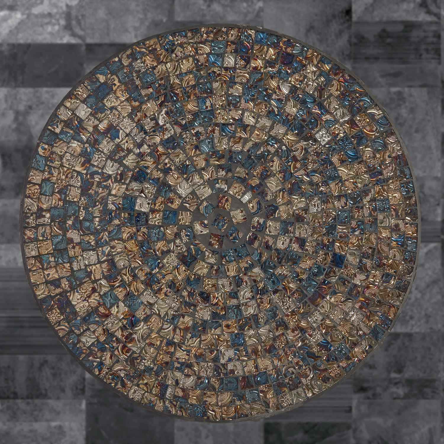 Mosaico de mesa lateral