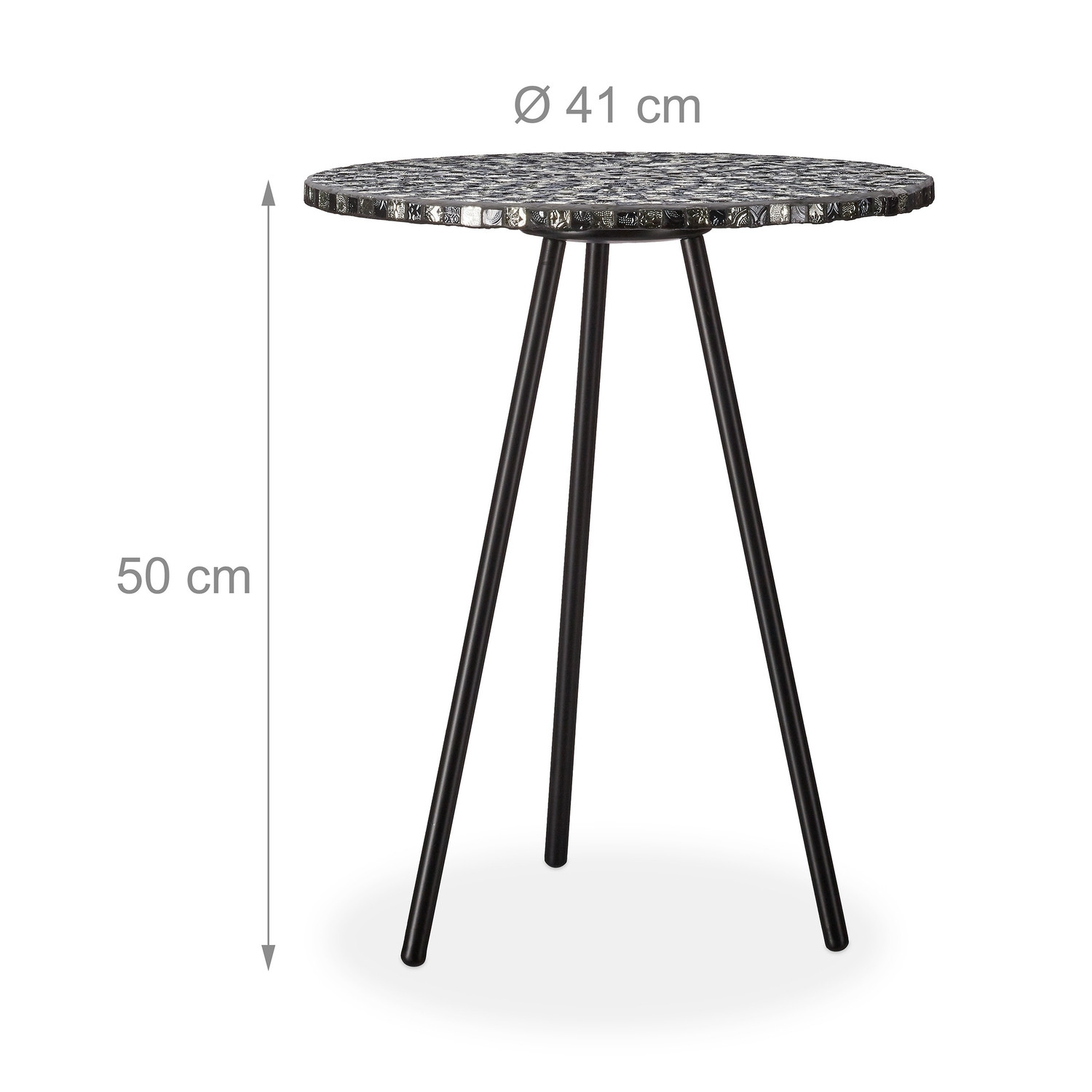 Bijzettafel mozaïek