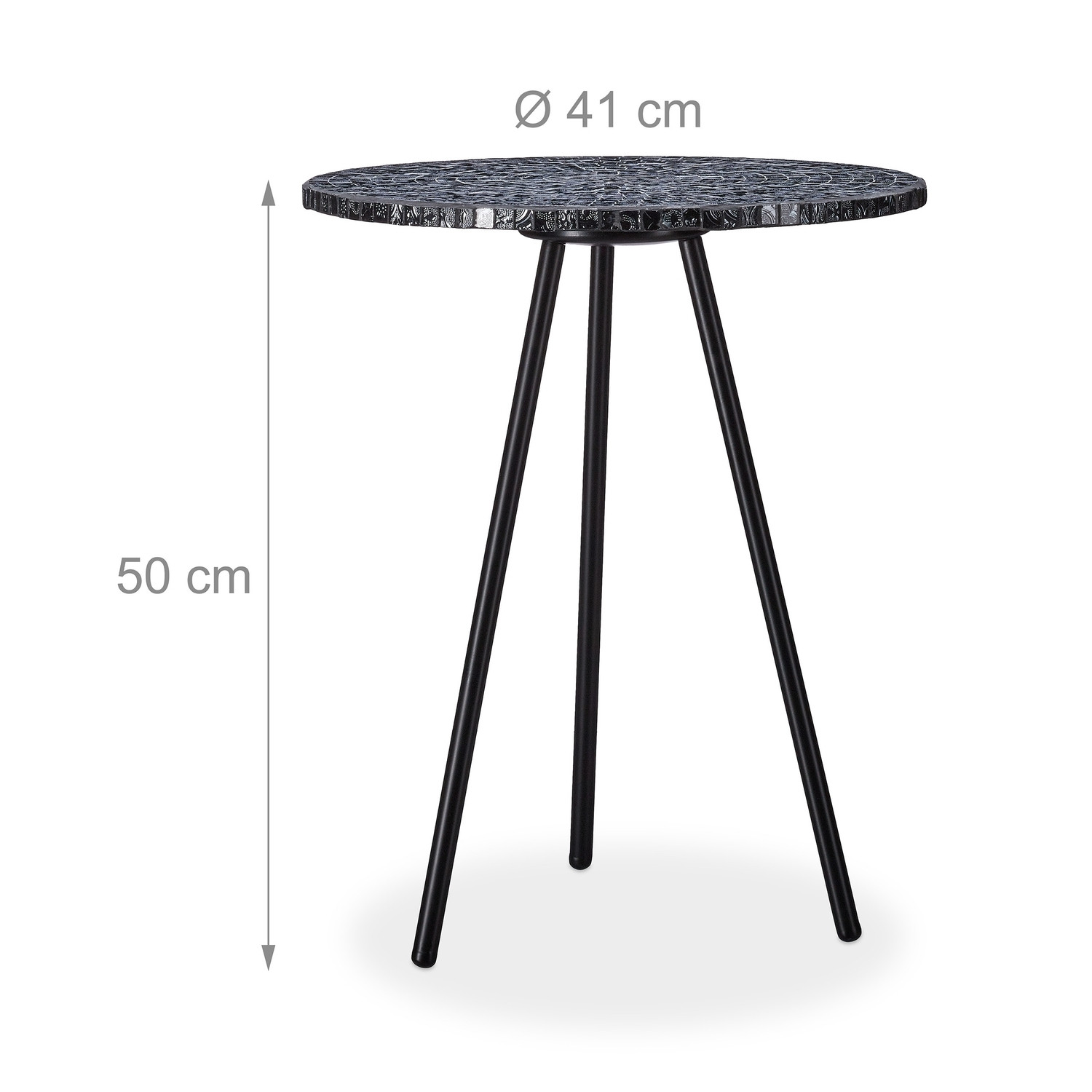 Bijzettafel mozaïek