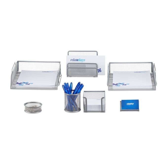 Set organizer da scrivania, 7 pezzi