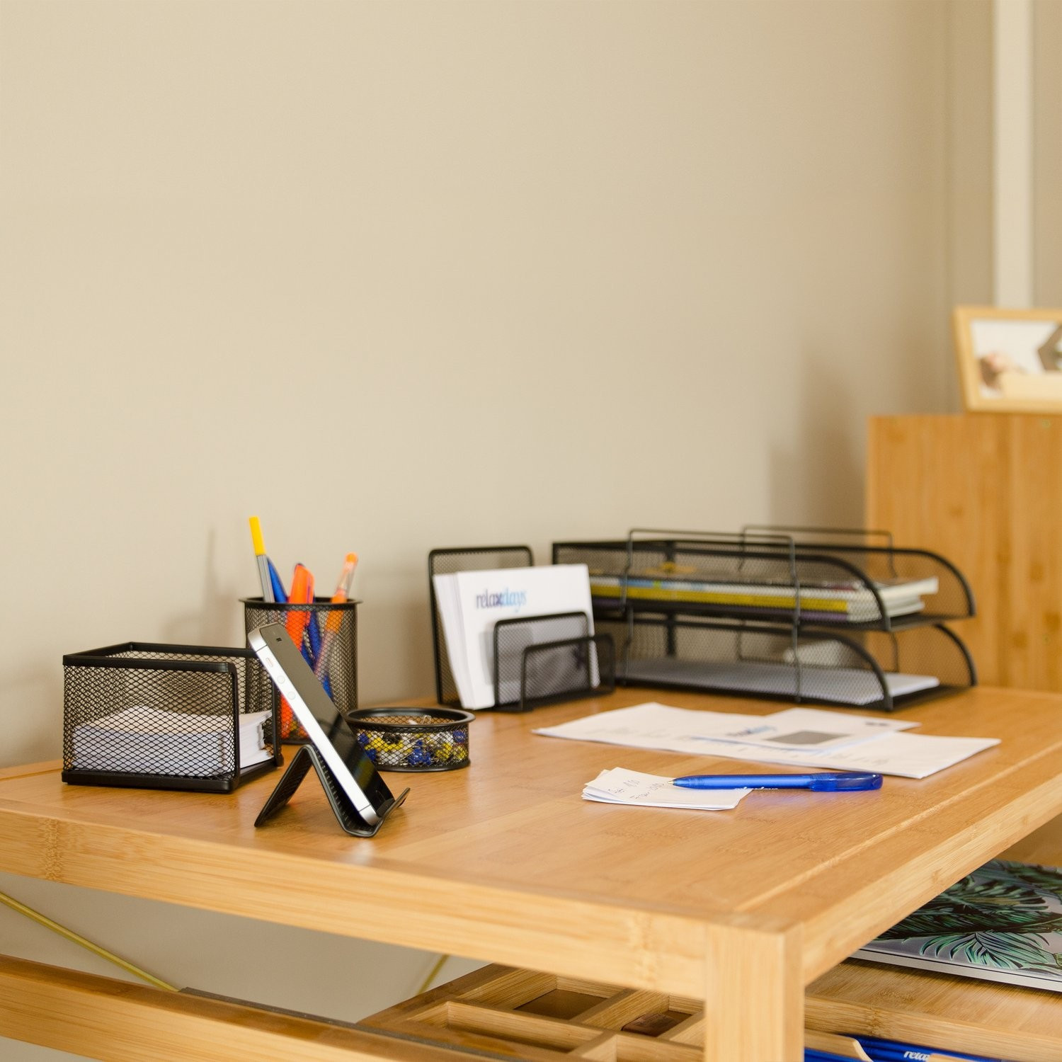 Ensemble de rangement de bureau, 7 pièces