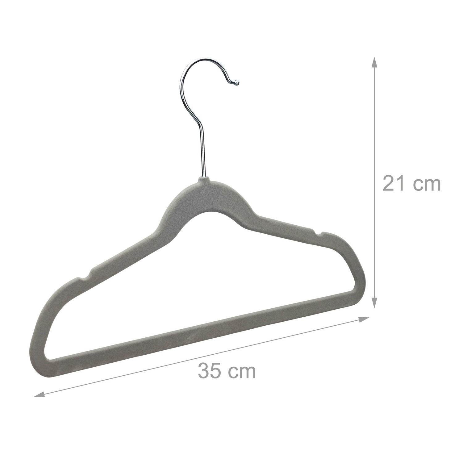 Hanger in fluweel