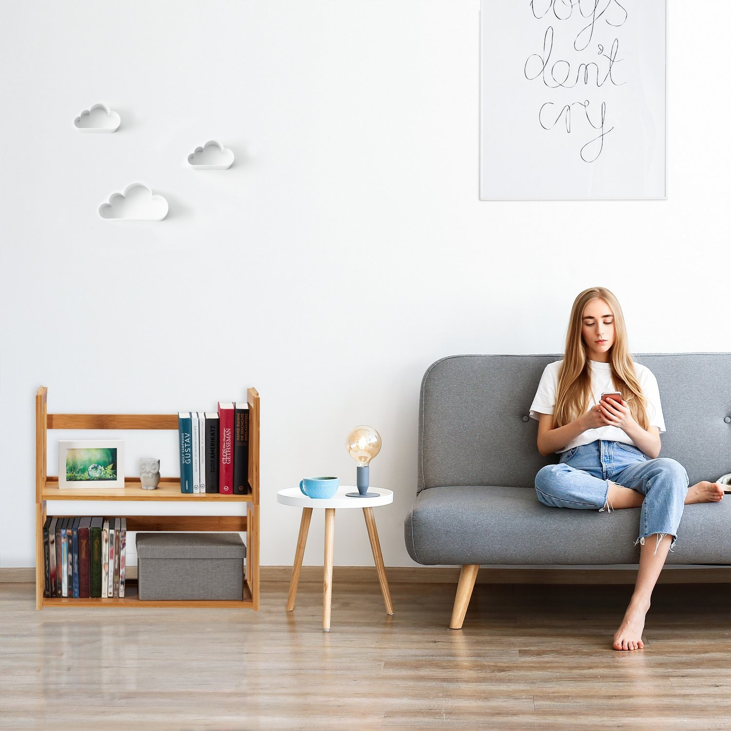 DIY stapelbare plank van bamboe