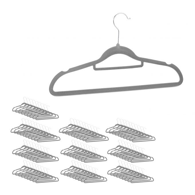 Percha de terciopelo