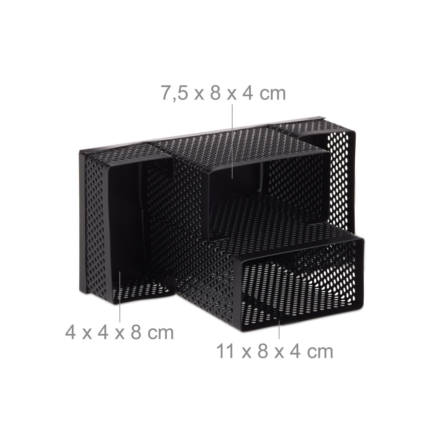 Bureau-organizer Metaal Geperforeerd